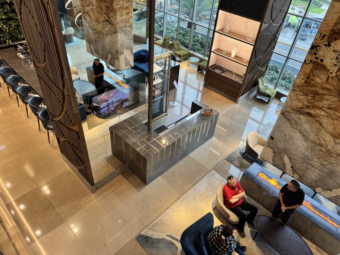 JW Marriott Hotel Lima Lobby Overview JW Marriott Hotel Lima Lobby Overview