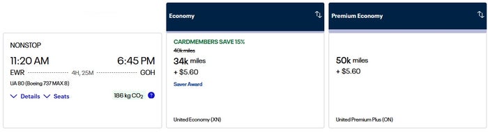 NUUK Greenland Flight with Miles