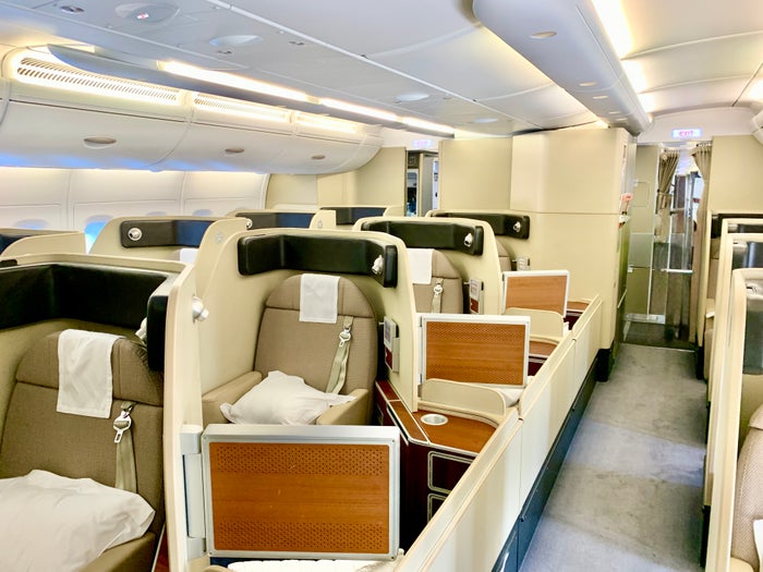Qantas A380 First Cabin