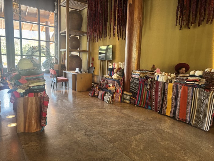 Tambo del Inka Marriott Luxury Collection Boutique Textiles