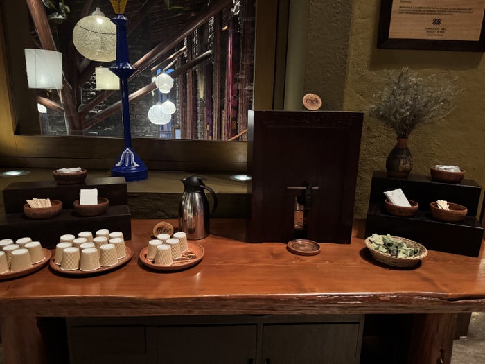 Tambo del Inka Marriott Luxury Collection Coffee Station