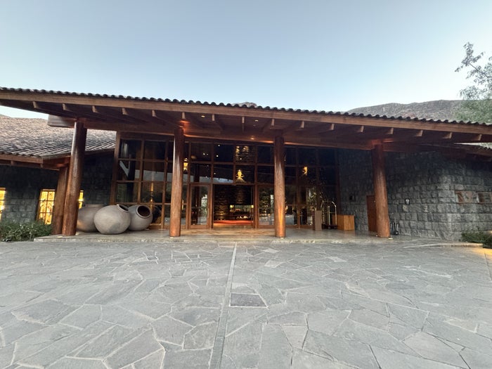 Tambo del Inka Marriott Luxury Collection Exterior Entrance Tambo del Inka Marriott Luxury Collection Exterior Entrance