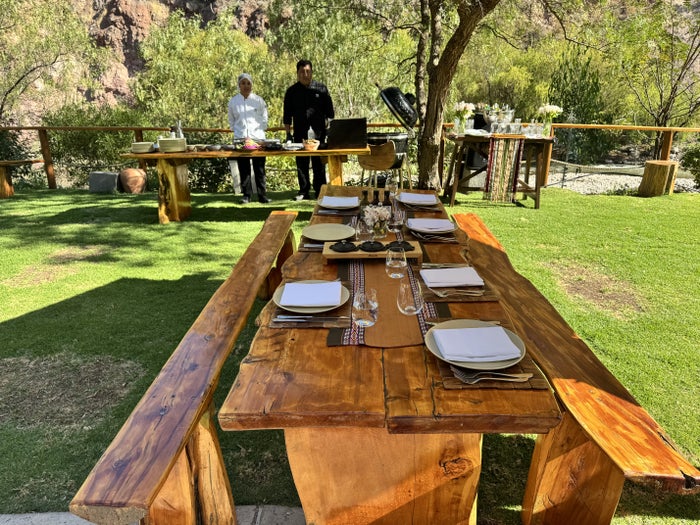 tambo-del-inka-marriott-luxury-collection-garden-dining-table-1 Tambo del Inka Marriott Luxury Collection Garden Dining Table