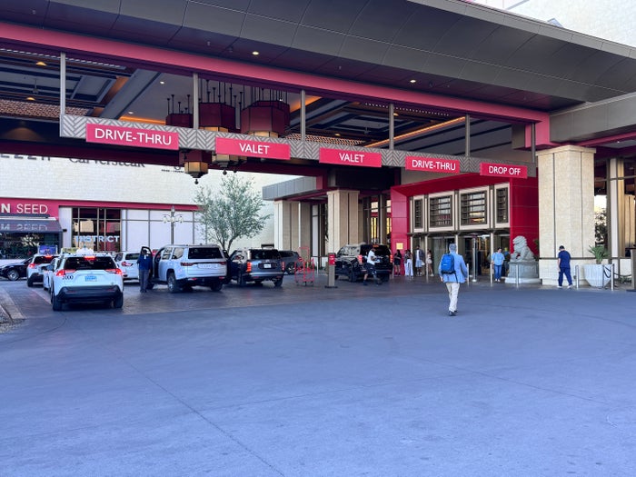 Conrad Las Vegas valet