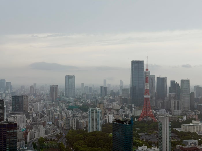 Fairmont Tokyo view of Tokyo Tower