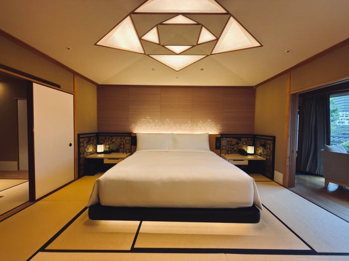 gajoen-tokyo-room-bed-front Gajoen Tokyo room bed front