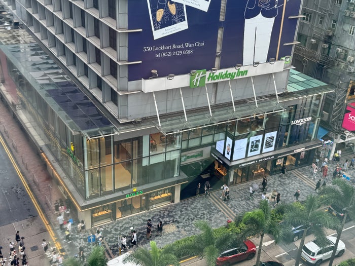 Holiday Inn Dead Sea Holiday Inn Golden Mile Hong Kong exterior from iSquare