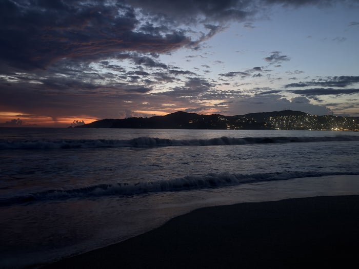 Hyatt Thompson Zihuatanejo Mexico Beach at Sunset