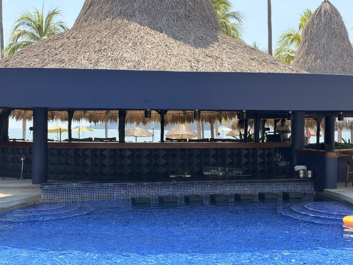 Hyatt Thompson Zihuatanejo Mexico Pool Swim Up Bar