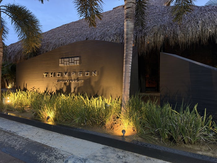 Hyatt Thompson Zihuatanejo Mexico Property Entrance Sign