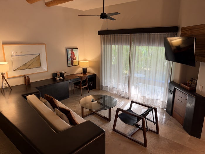 Hyatt Thompson Zihuatanejo Mexico Suite Living Area 2