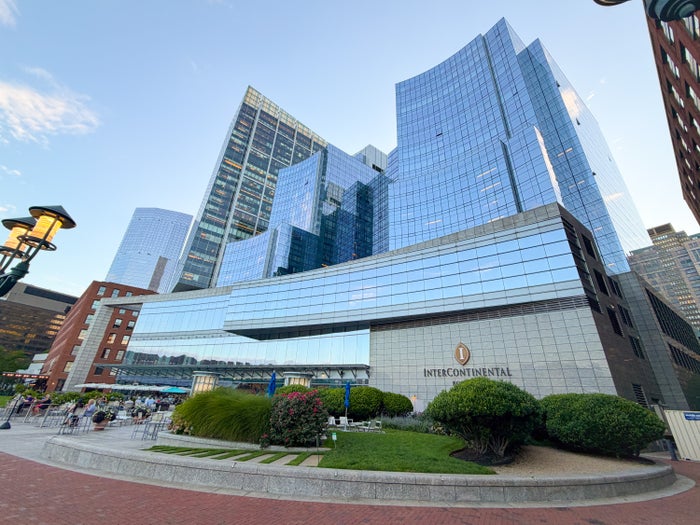 InterContinental Boston by IHG view at dusk Image Credit Chris Hassan InterContinental Boston by IHG view at dusk Image Credit Chris Hassan