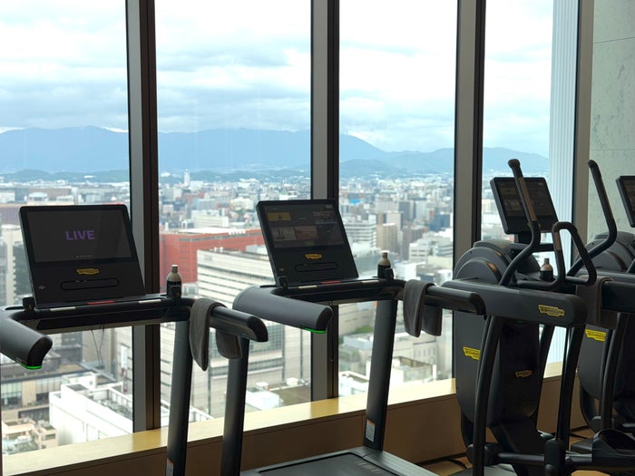 ritz-carlton-fukuoka-gym-view Ritz Carlton Fukuoka gym view
