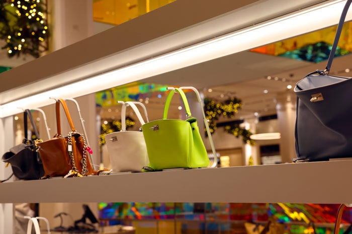 Saks Fifth Avenue NYC shopping purses handbags sm
