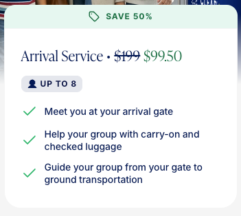 Screenshot 2026 05 26 at 12.33.06 PM Clear Concierge Arrival Discount