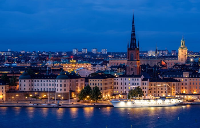 Stockholm Sweden cityscape waterfront Bru nO city 4478471 1920